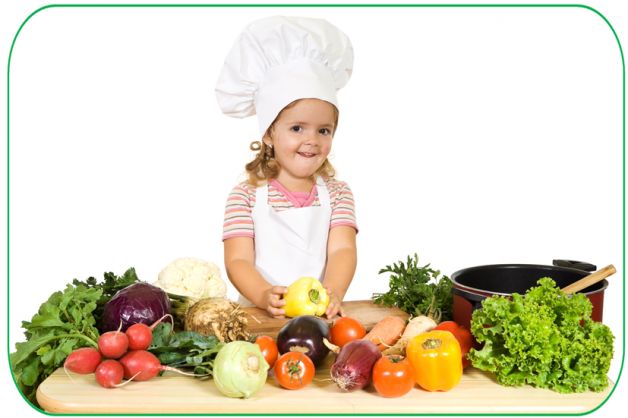 5 trucchi per far mangiare le verdure ai bambini