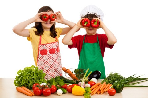 5 trucchi per far mangiare le verdure ai bambini