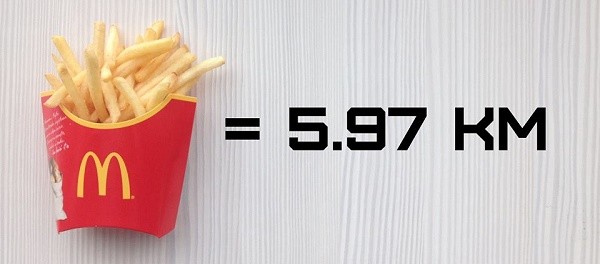 Quanto devi correre per smaltire patatine e snack?
