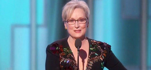 Golden Globes: Meryl Streep attacca Donald Trump