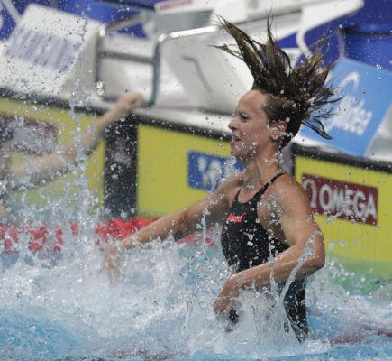 Federica Pellegrini vince l'oro ai mondiali di nuoto di Budapest